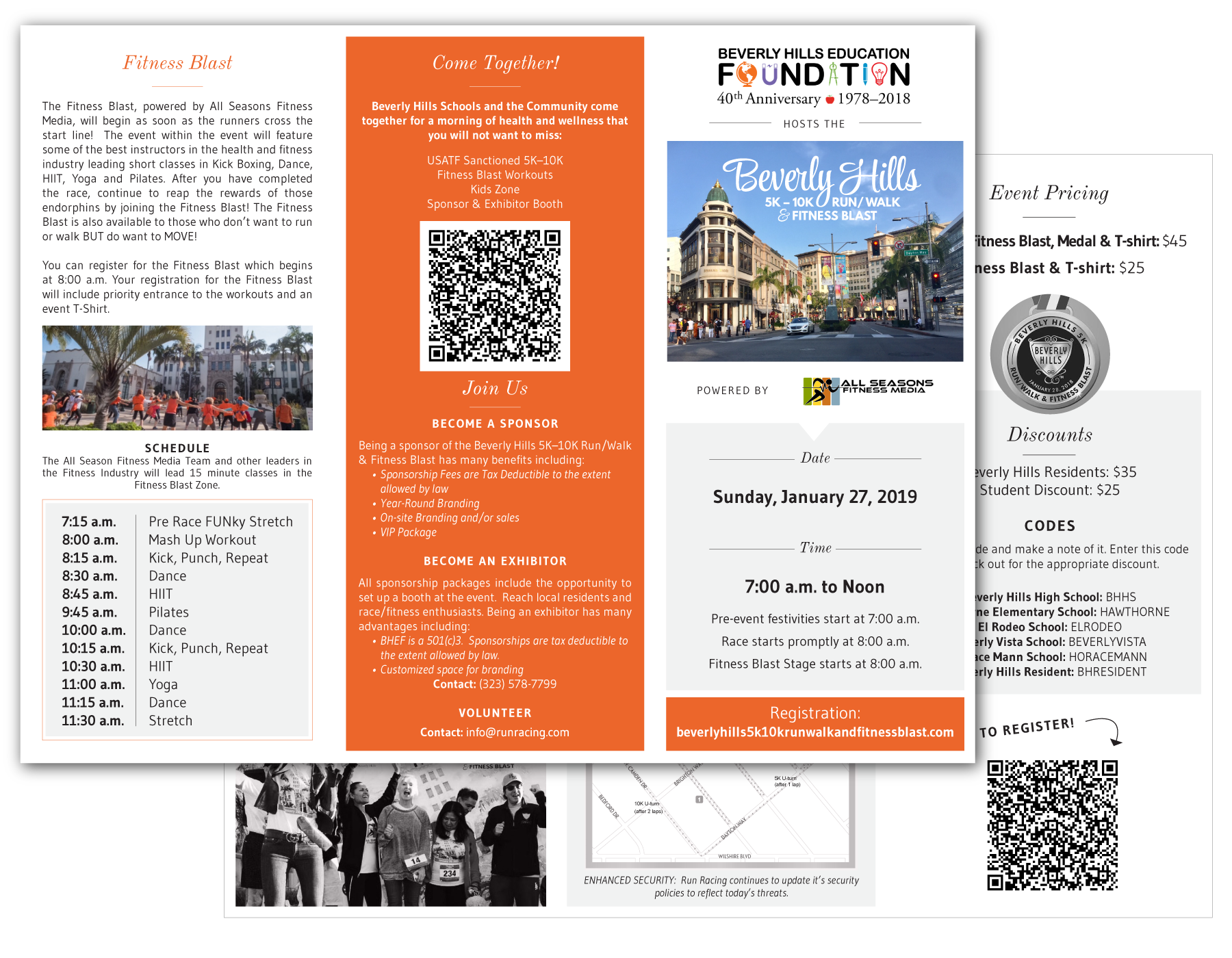 Adam Wright Design | Beverly Hills 5k-10k Run/Walk & Fitness Blast