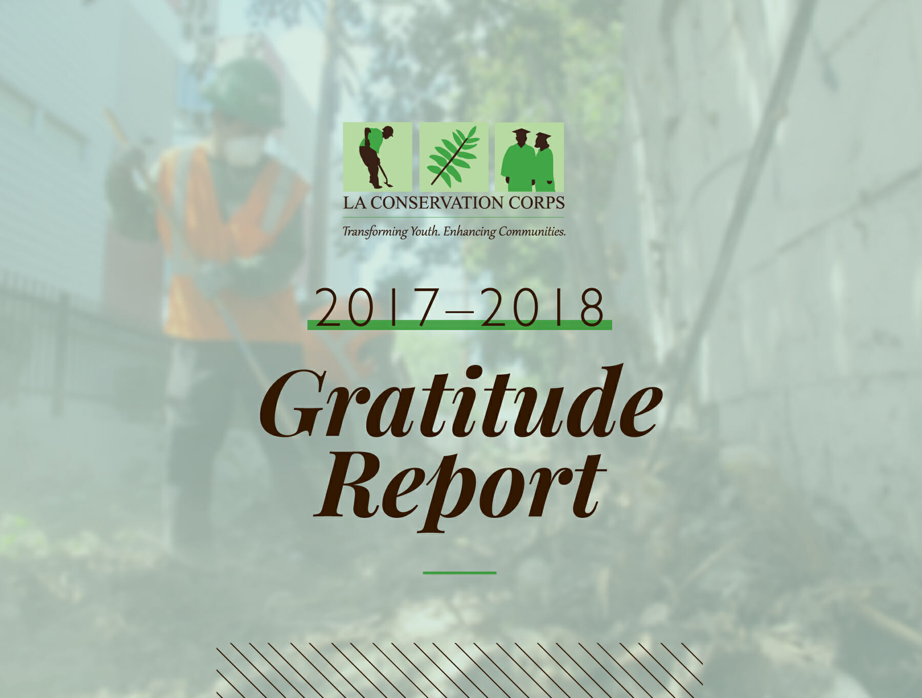 Adam Wright Design | LA Corps Gratitude Report