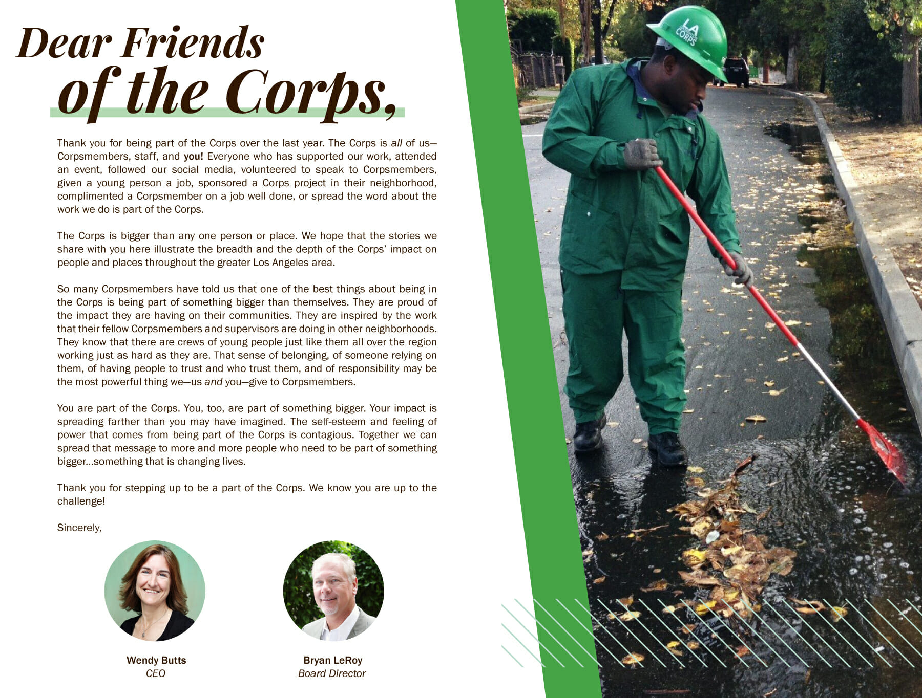 Adam Wright Design | LA Corps Gratitude Report