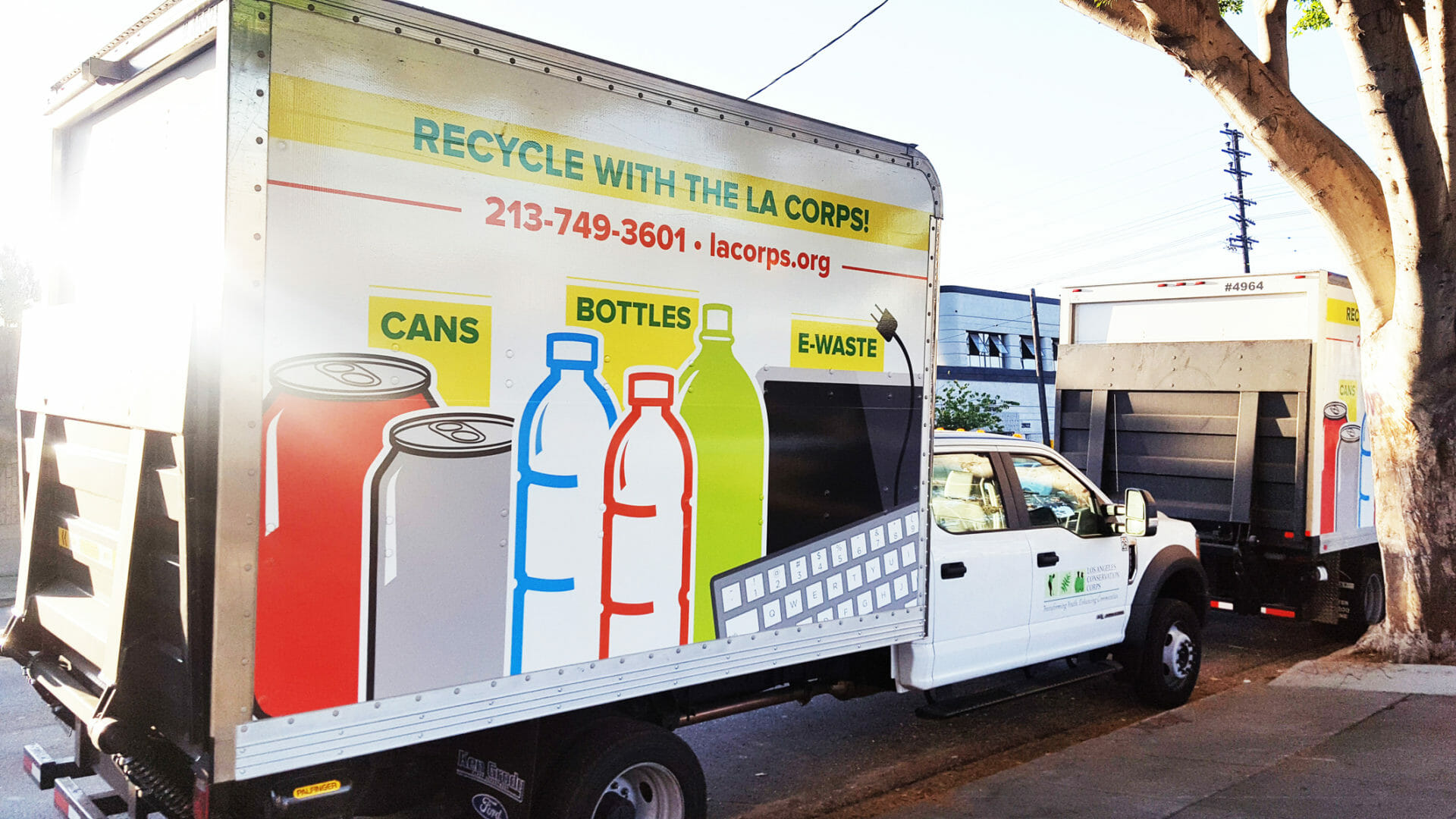 Adam Wright Design | Recycling Across Los Angeles Truck